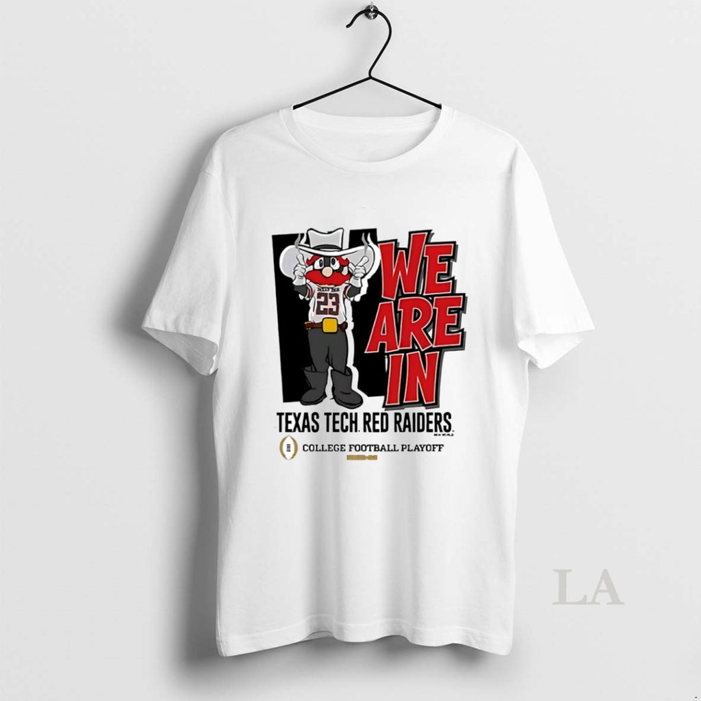 Original We Are In Texas Tech Red Raiders 2025 2026 Cfp Bound Mascot Circle