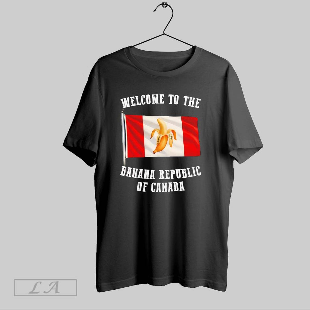 Original Welcome To The Banana Republic Of Canada Padordy Flag