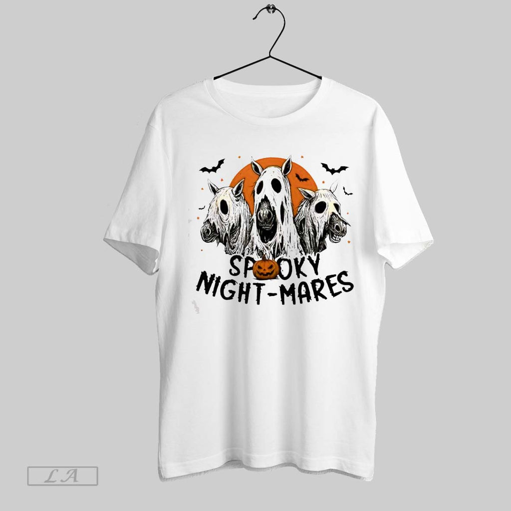 Original Spooky Night Mares Halloween Horse Ghost Spooky Season