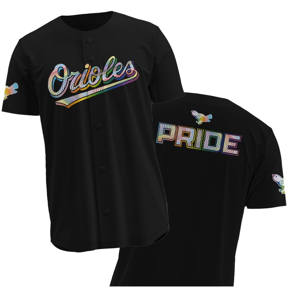 Orioles LGBTQ Pride Night Jersey 2025 Giveaway - Grishko.com T-Shirts, Hoodie, Sweatshirt | WearSparks.com