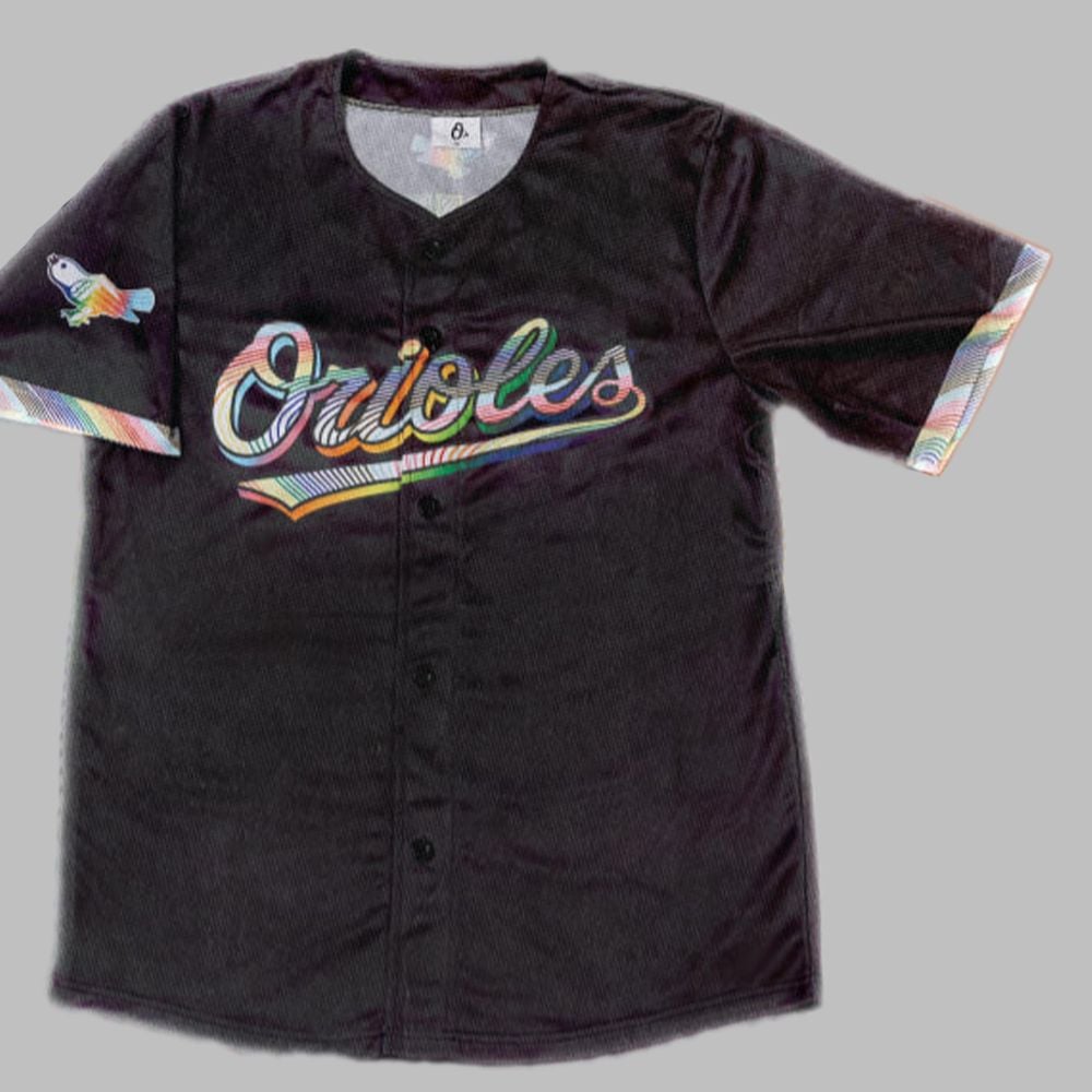 Orioles Pride Night Jersey Giveaway 2025 - Grishko.com