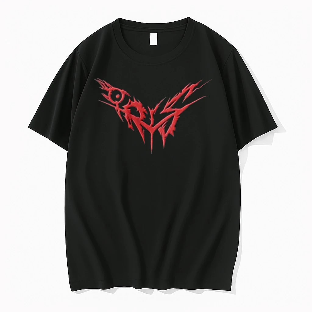 Orivs Red Tribal Abstract Eye Graphic T Youth Tshirts Sweater