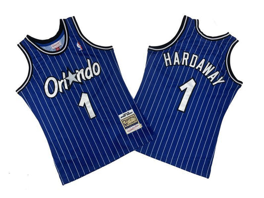 Orlando Magics #1 Penny Hardaway Magic 1 # Blue White 94-95 Season Mitchell Retro Jersey --. Hardaway Style 1