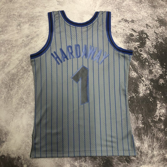 Orlando Magics #1 Penny Hardaway sw Magic 9495 Season Gray 1 # Hardaway Style 1