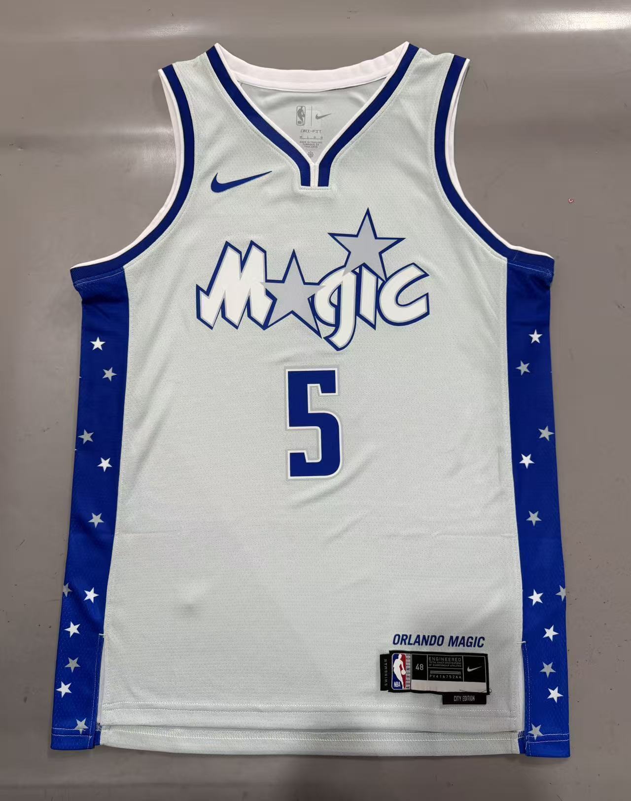 Orlando Magics #5 Paolo Banchero 26 Season Magic City Style 2