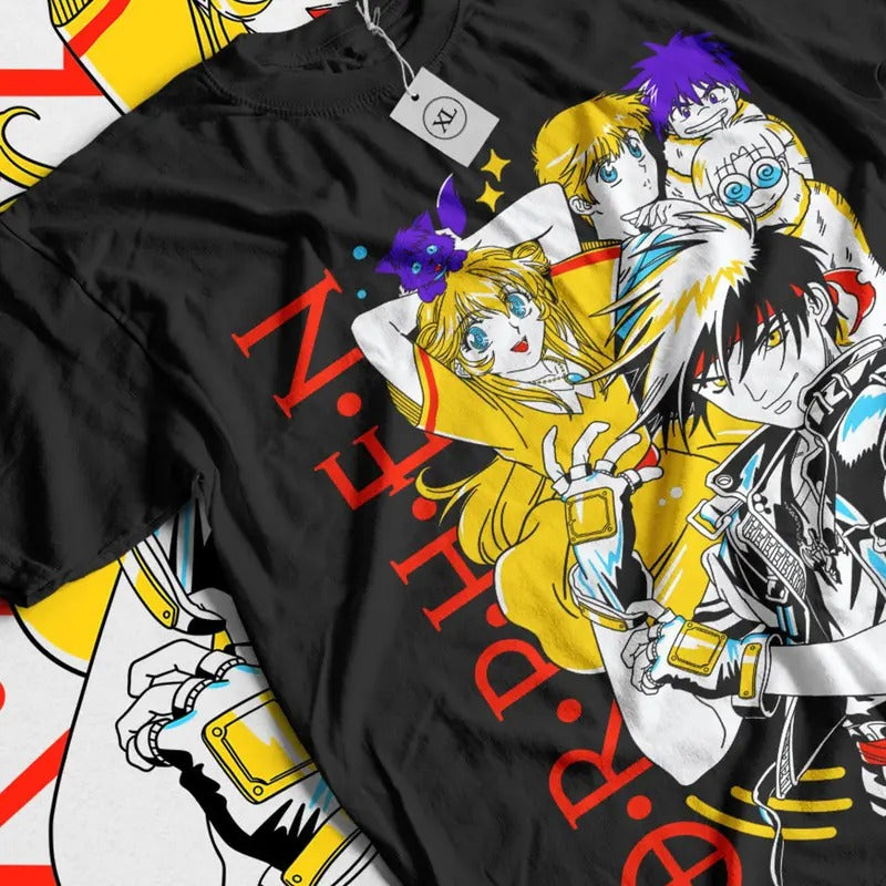 Orphen T-shirt Majic Markon Hen Japan manga 80s 90s vintage Gift Shirt Graphic Tee Shirt Anime Lovers Shirt, Graphic Anime Tee