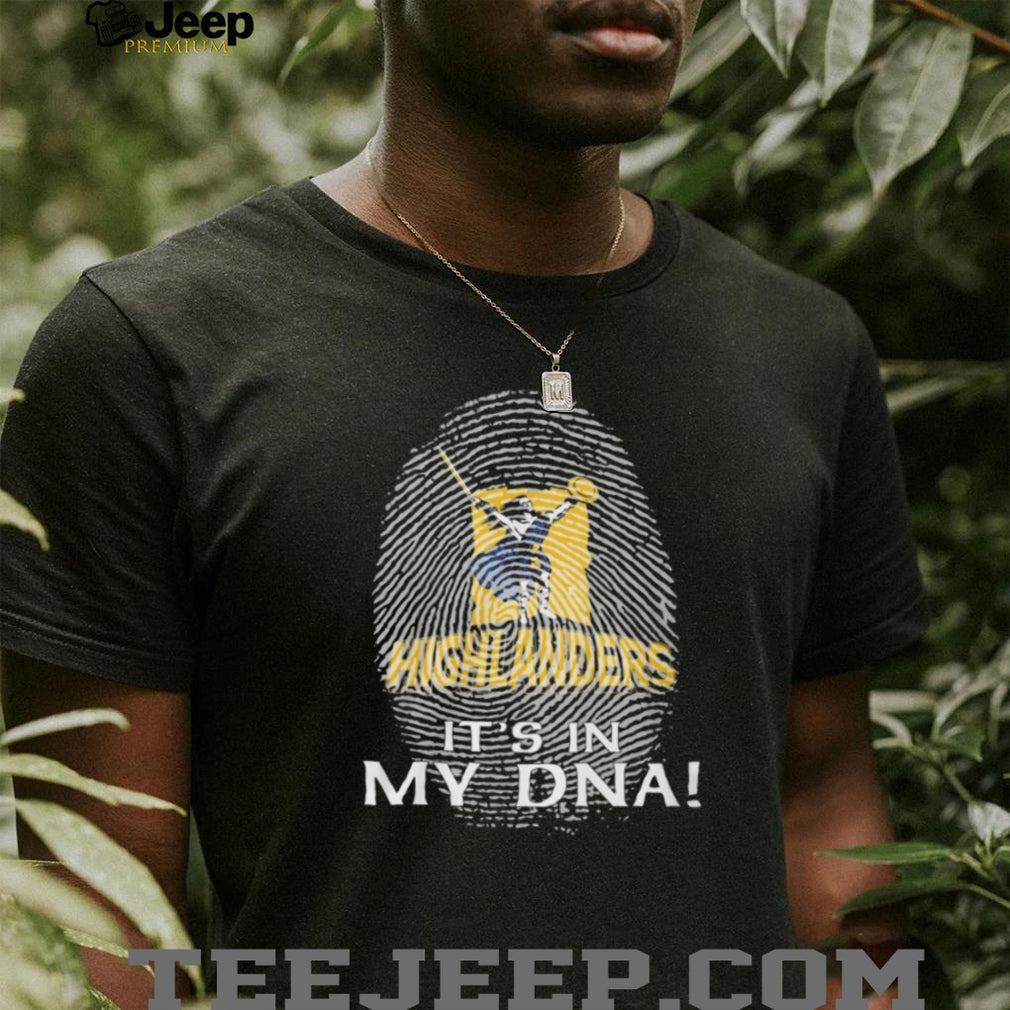 Otago Highlanders Rugby “It’s In My DNA” Fingerprint Warrior T Shirt
