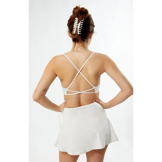PAC 1980 Women's PAC WHISPER Active June Twist Front Sports Bra