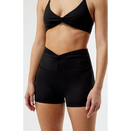 PAC 1980 Women's PAC WHISPER Active Twist Front Hot Biker Shorts