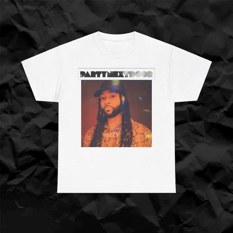 PARTYNEXTDOOR, Partynextdoor Album Cover T-Shirt, Bootleg Tee Vintage Graphic Tee, Merch Streetwear Hip-Hop, Unisex Cotton Tee