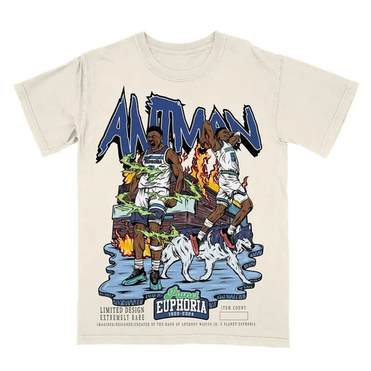 PE Anthony Edwards V2 Planet Euphoria Shirt, Vintage 90s Unisex Tee Various Sizes and Colors, shirt trend