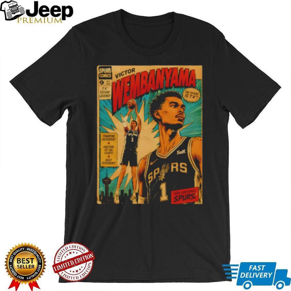 Victor Wembanyama San Antonio Spurs NBA Basketball The Future is 7’4 vintage shirt