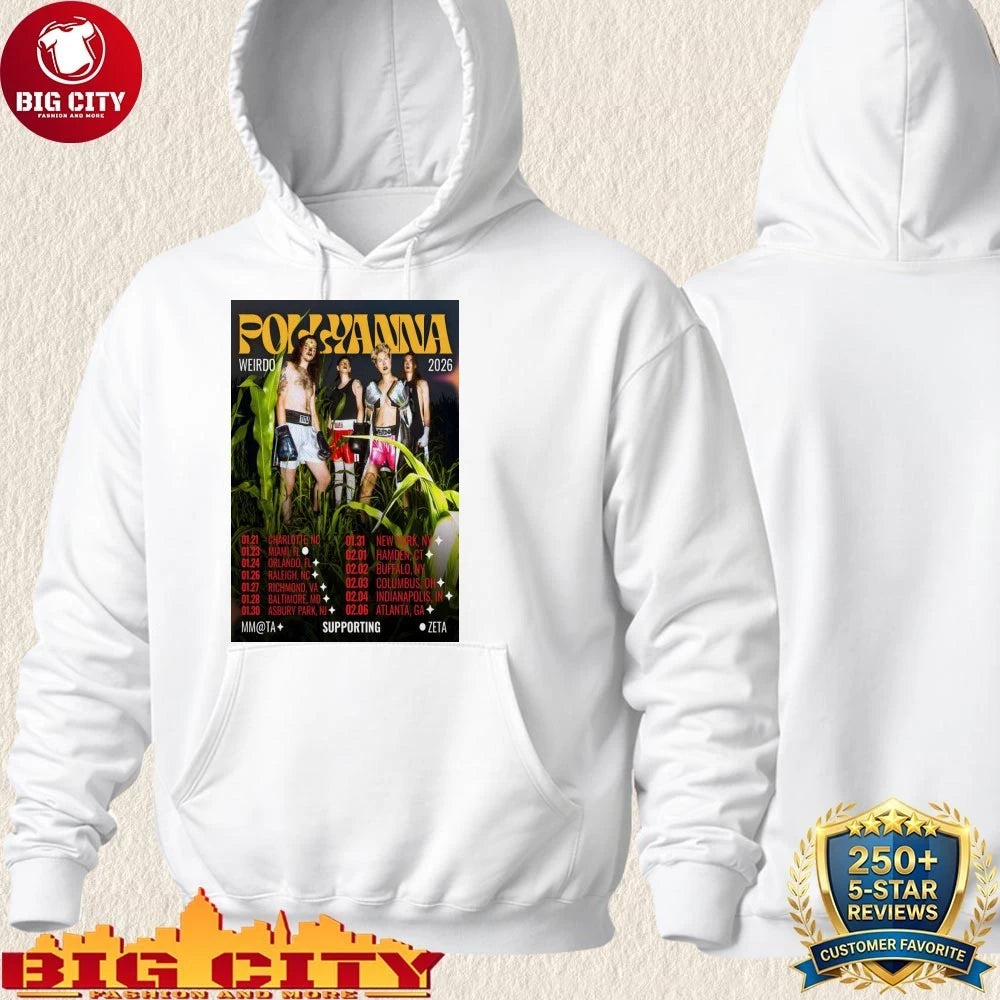 POLLYANNA Weirdo 2026 Tour Poster Shirt