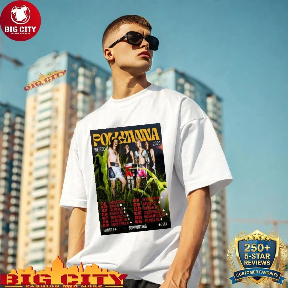 POLLYANNA Weirdo 2026 Tour Poster Shirt