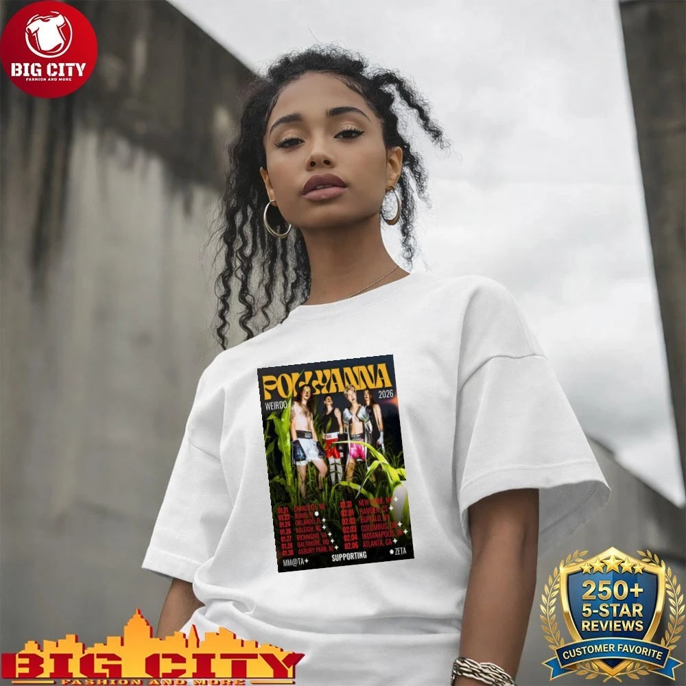 POLLYANNA Weirdo 2026 Tour Poster Shirt