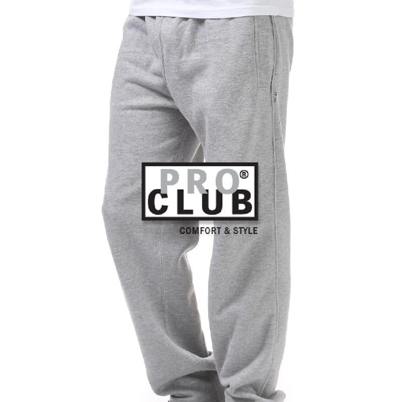 PROCLUB Men's 2 Pocket Comfort Fleece Pants PRO CLUB Warm Sweatpants Casual Jogger Pants Stylish Hip Hop Harem Trouser PRO CLUB