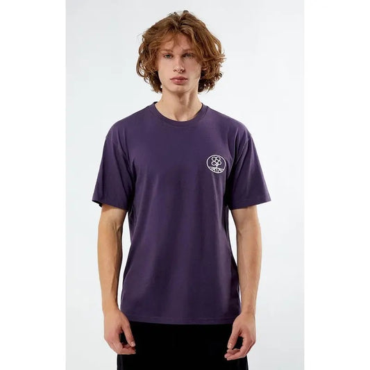 PS Basics Men's Circle Embroidered T-Shirt