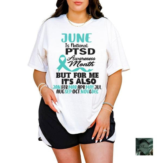 PTSD Awareness Mystery T-Shirt Unisex Fit