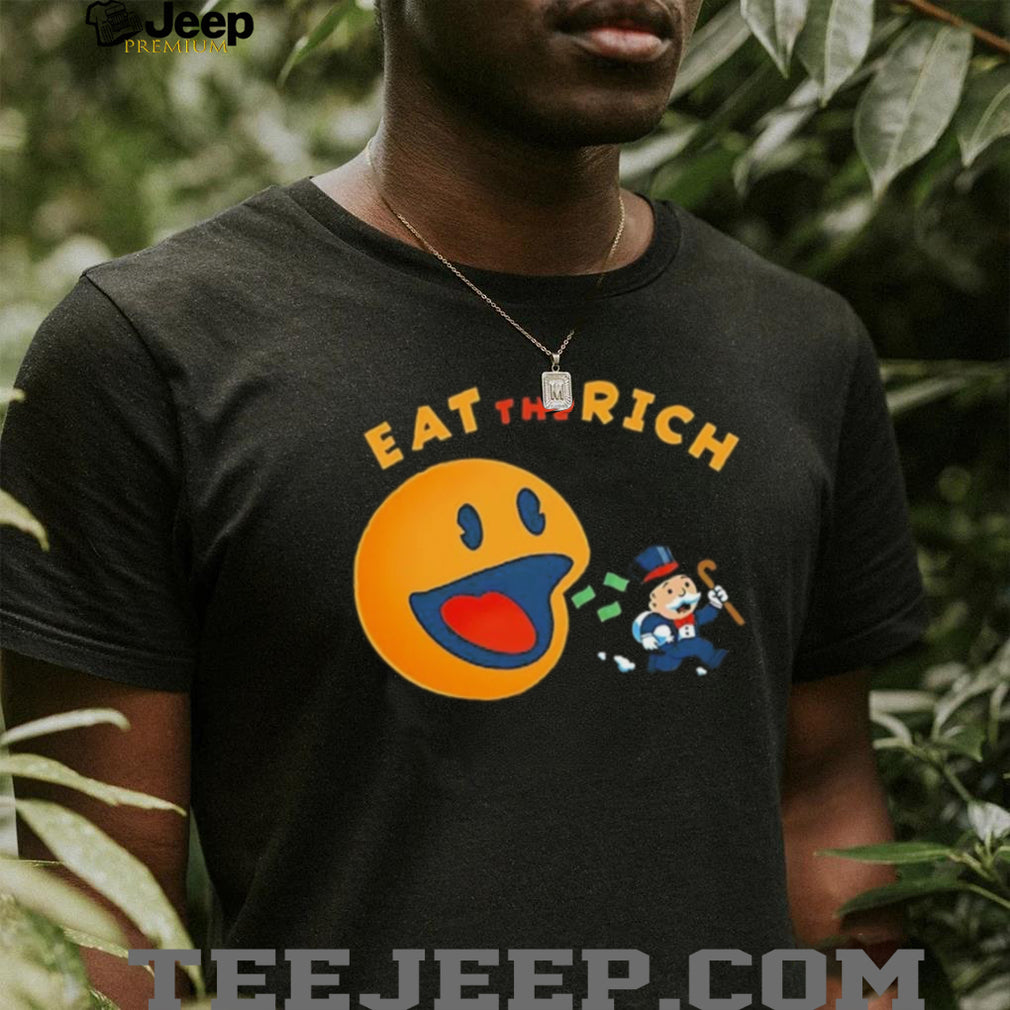 Pac Man eat the rich shirt