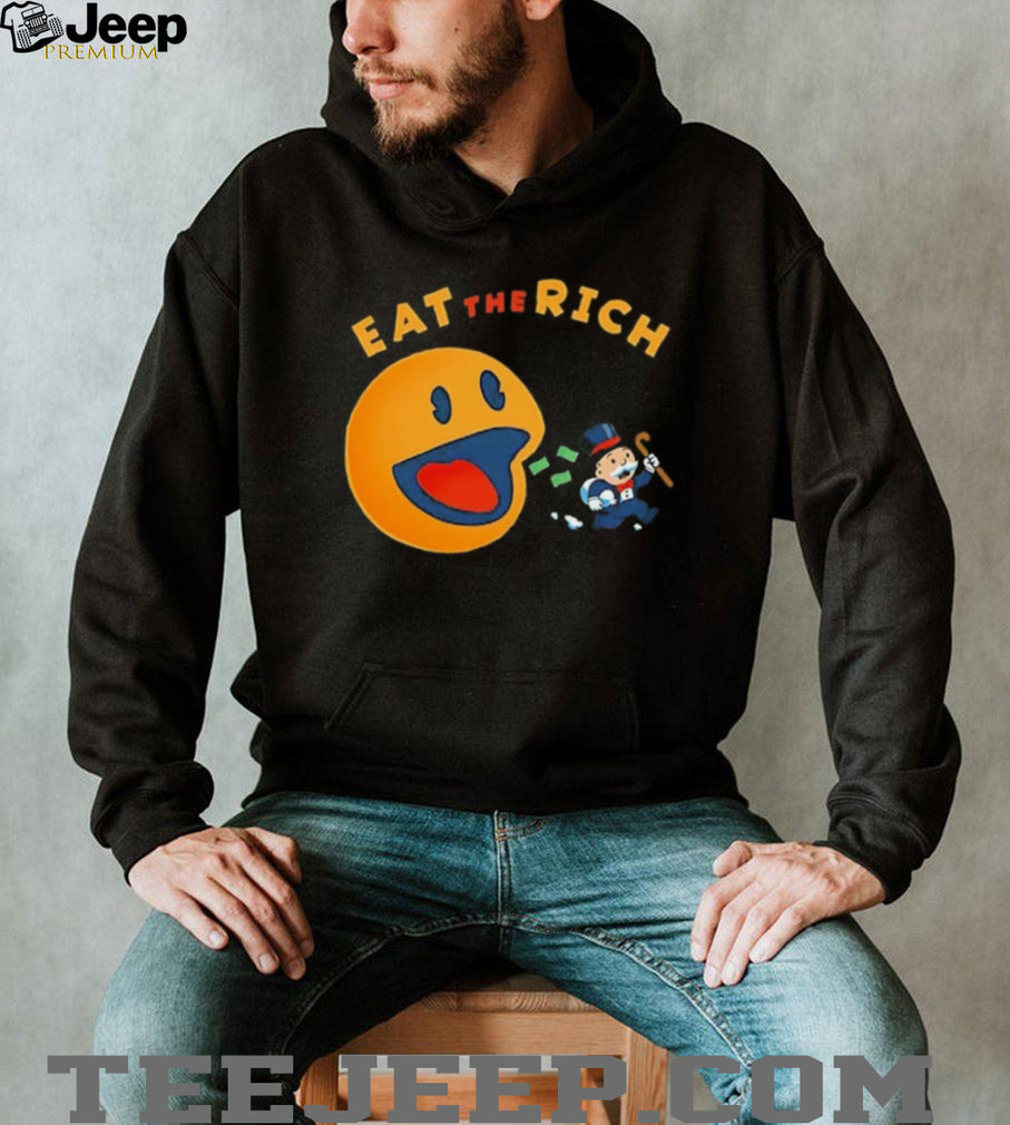 Pac Man eat the rich shirt