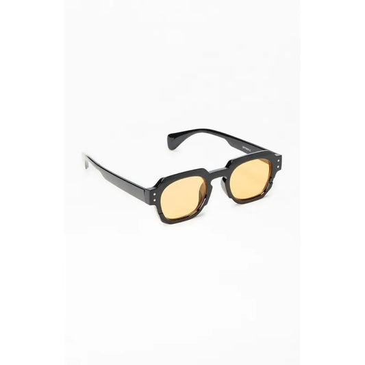 PacSun Men's Calvin Black Square Sunglasses
