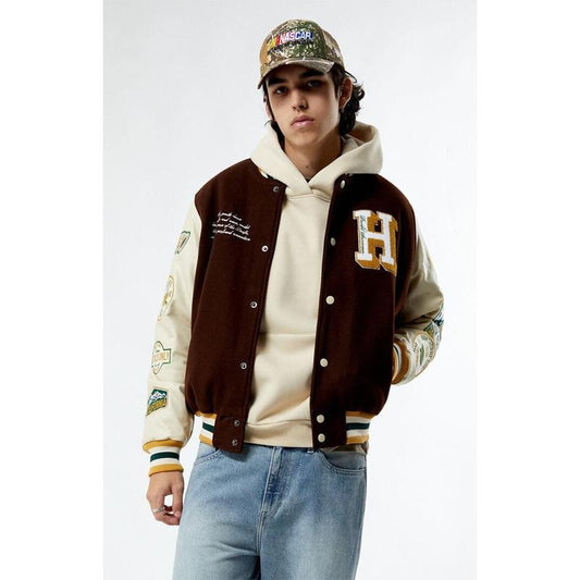 PacSun Men's Hawthorne Varsity Jacket