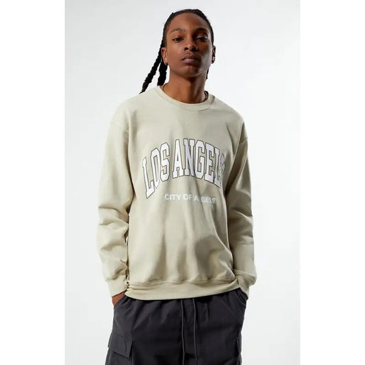 PacSun Men's Los Angeles College Crew Neck Sweatshirt