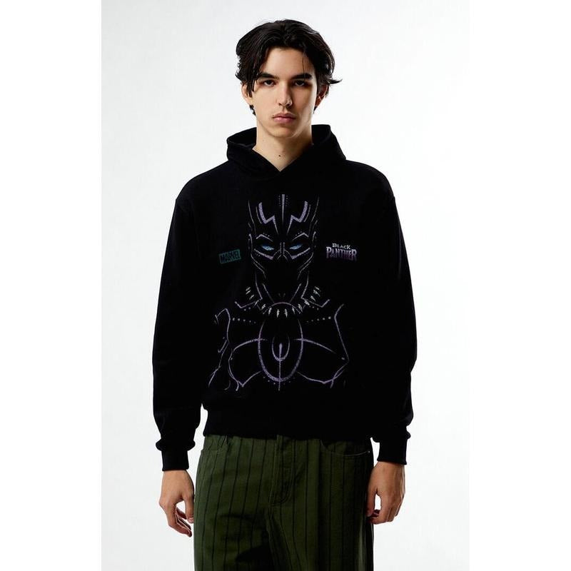 PacSun Men's Marvel Black Panther King Of Jungle Hoodie