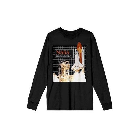 PacSun Men's NASA Logo Long Sleeve T-Shirt - Multicolor