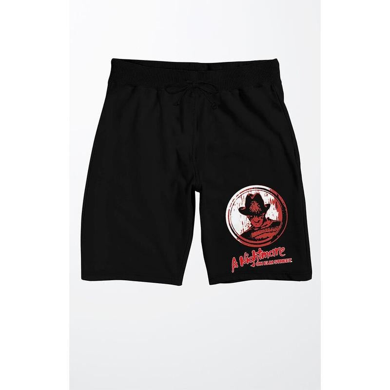 PacSun Men's Nightmare On Elm Street Sweat Shortsstyle{n002}3