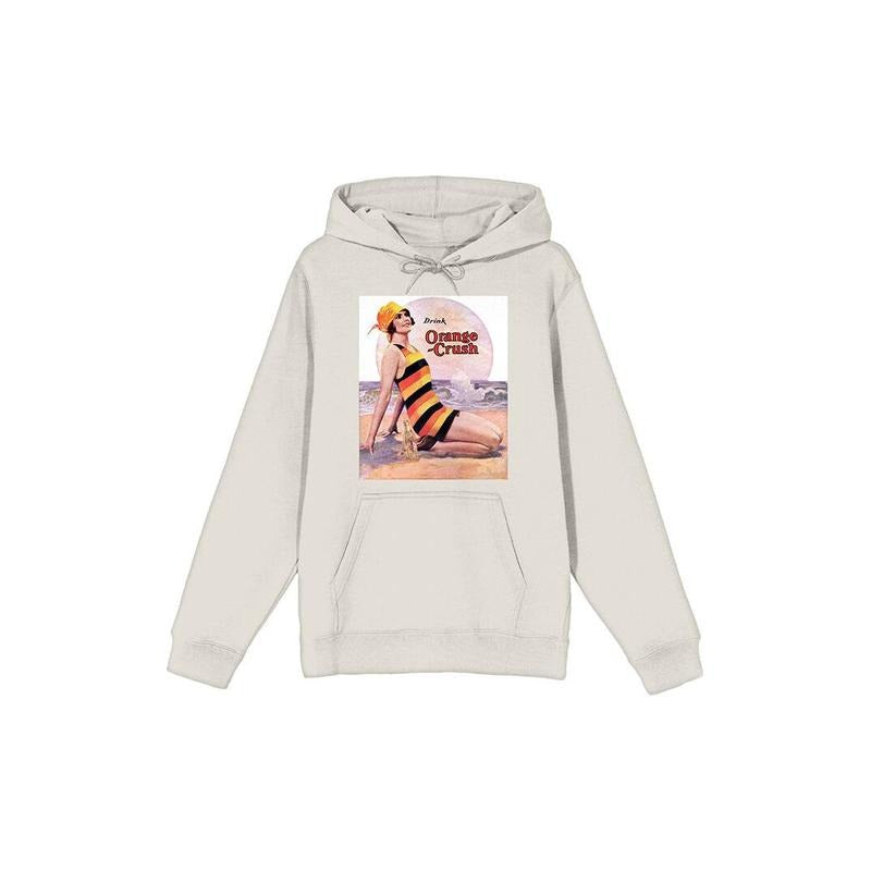 PacSun Men's Orange Crush Vintage Hoodie