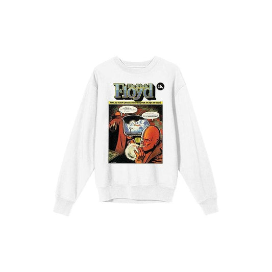 PacSun Men's Pink Floyd Comic Crew Neck Sweatshirt