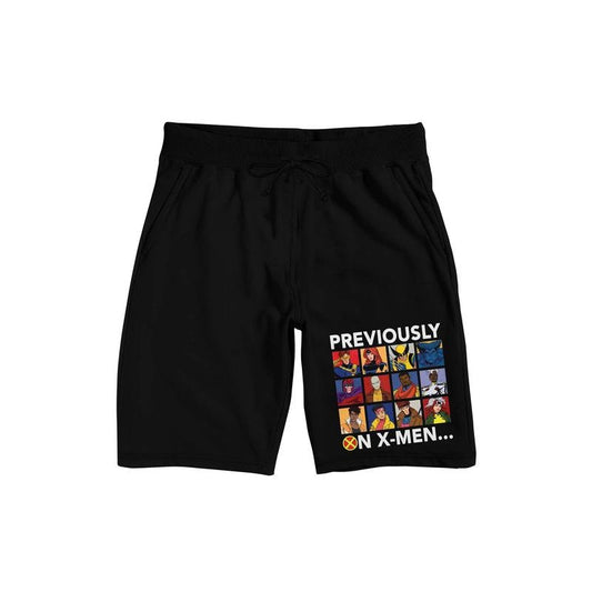 PacSun Men's Previously On X-Men French Terry Shorts