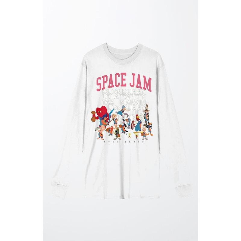 PacSun Men's Space Jam Long Sleeve T-Shirt - Multicolor