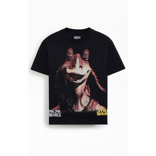 PacSun Men's Star Wars Jar Jar Binks T-Shirt - Multicolor