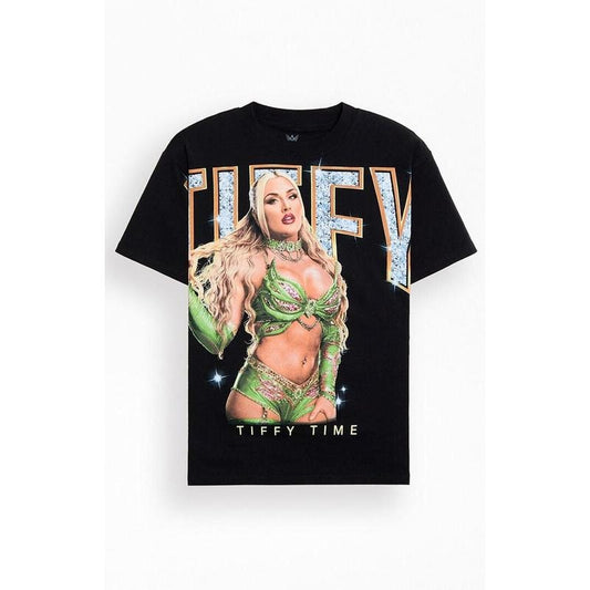 PacSun Men's WWE Tiffy Time T-Shirt - Multicolor