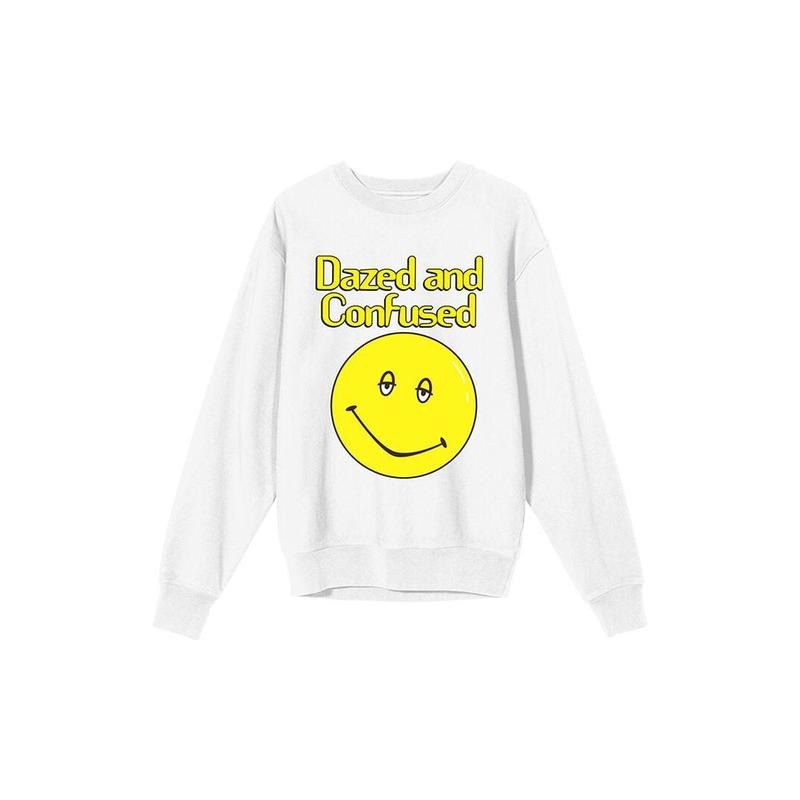 PacSun Women's Dazed & Confused Smiley Sweatshirt T-Shirts, Hoodie | WearSparks.com