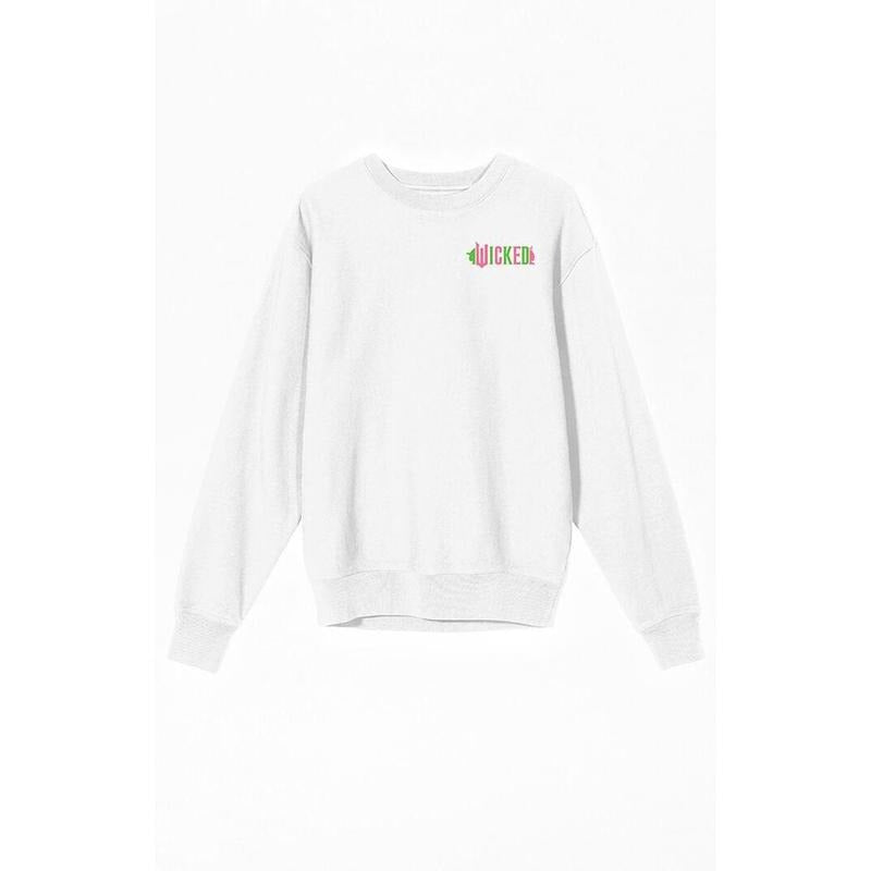 PacSun Women's Wicked Part One Elphaba & Glinda Crew Neck Sweatshirt T-Shirts, Hoodie | WearSparks.com