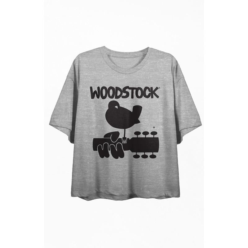 PacSun Women's Woodstock Cropped T-Shirt