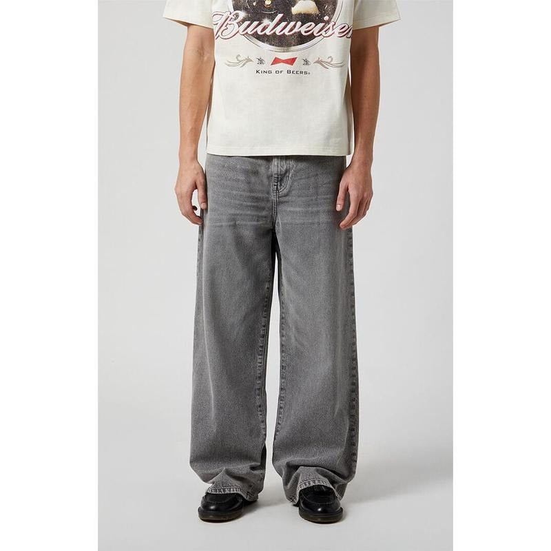Pacsun Men's Blake Extreme Baggy Jeans Gray