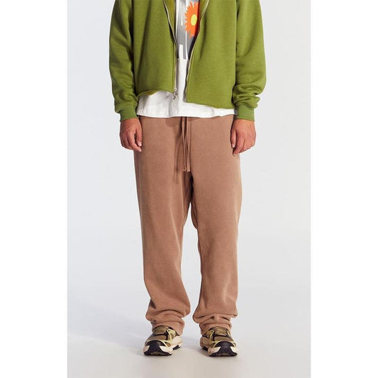Pacsun Men's Brown Washed Baggy Sweatpants