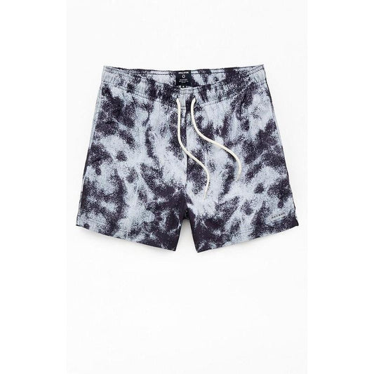 Pacsun Men's Dark Abstract Eco AOP 5" Swim Trunks
