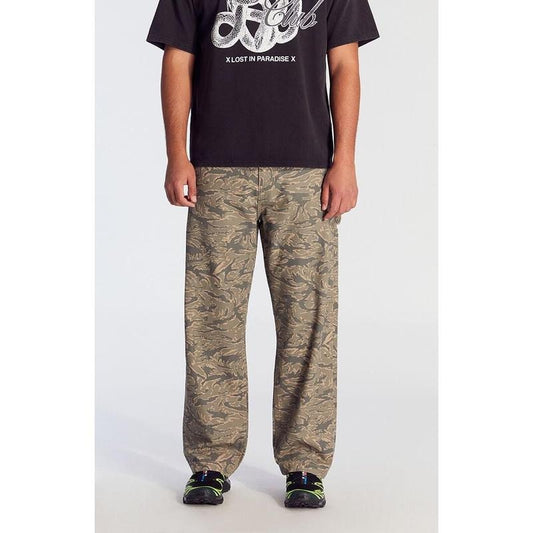 Pacsun Men's Dark Camo Baggy Carpenter Jeans