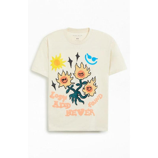 Pacsun Men's Lost & Found Puff Graphic T-Shirt