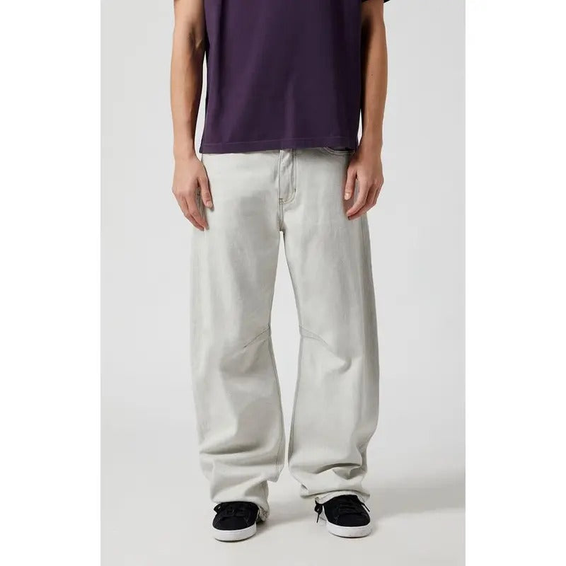 Pacsun Men's Mason Baggy Barrel Jeans Gray