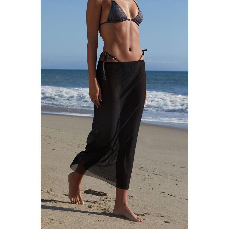 Pacsun Women's Black Destination Mesh Midi Skirt T-Shirts, Hoodie, Sweatshirt | WearSparks.com