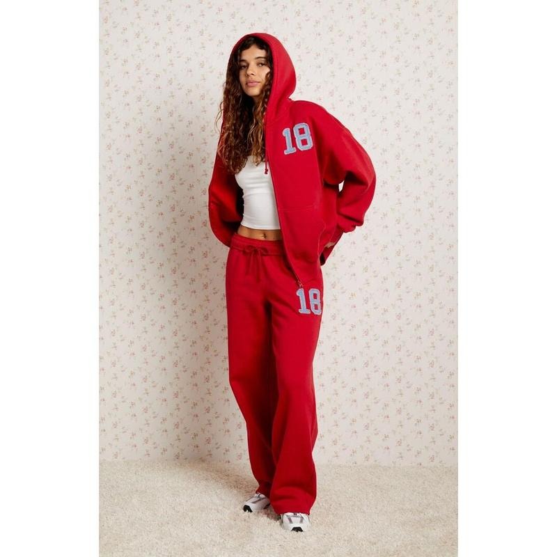 Pacsun Women's Denim Applique Zip Up Hoodie T-Shirts, Sweatshirt | WearSparks.com