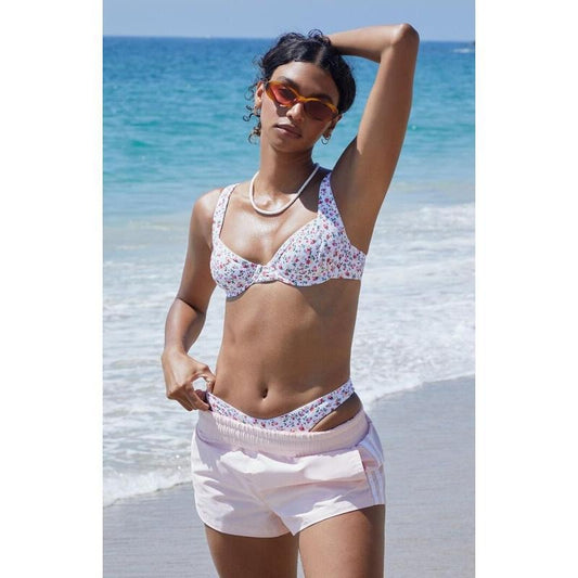 Pacsun Women's Floral Heidi Underwire Bralette Bikini Top