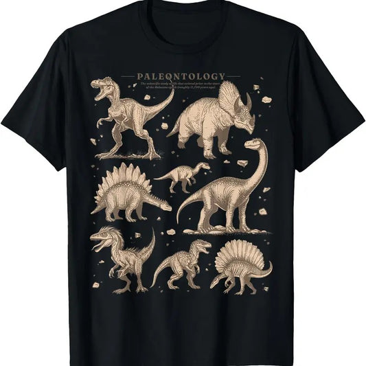 Paleontology Dinosaur Nerdy Science Teacher Vintage Graphic T-Shirt Hoodie, Sweatshirt | WearSparks.com