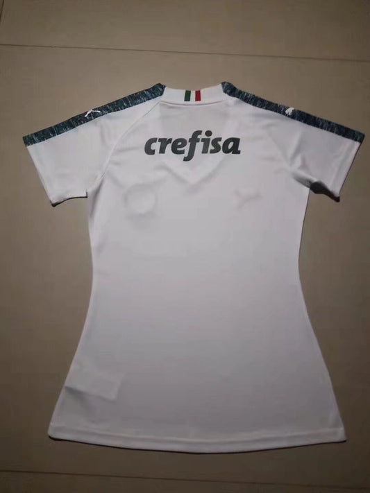 Palmeiras away white woman soccer jersey 19-20 season Style 1